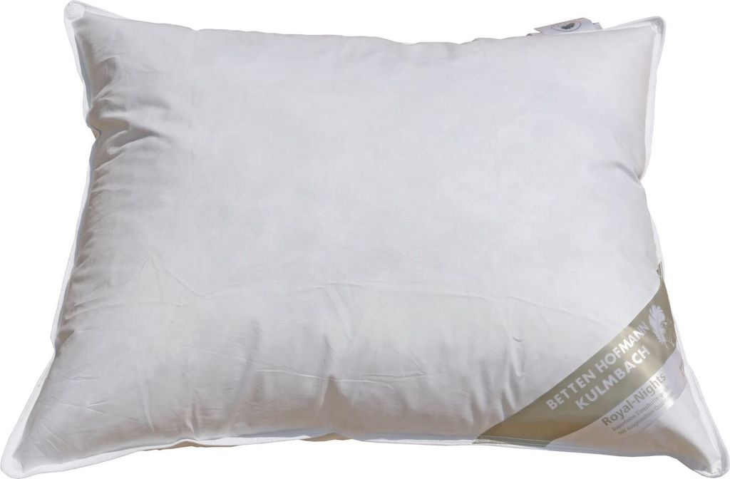 Hofmann Franken Kissen Kopfkissen Federkissen 50x60 cm 15% Daunen 550g waschbar