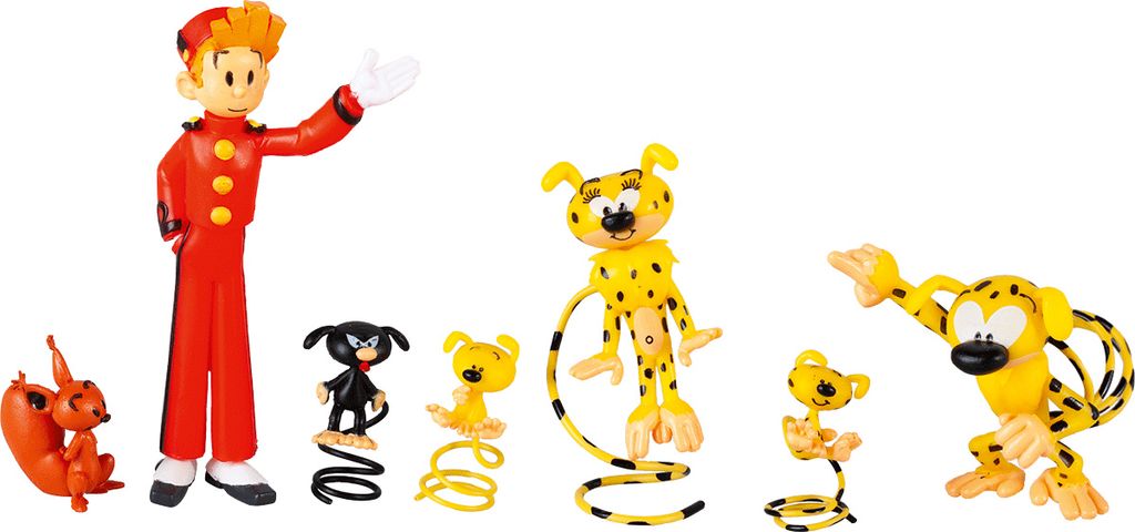 Tubo les Schtroumpfs - assortiment de 7 figurines Plastoy 2024 (070392