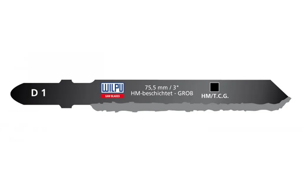 Lama Wilpu D1 Speciale per Materiali Abrasivi - T-Shank HM 3 Pezzi