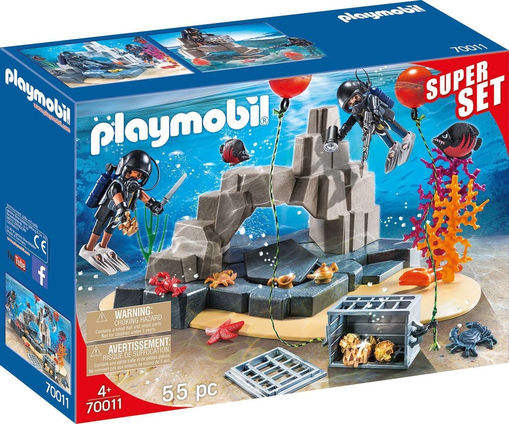 PLAYMOBIL SuperSet SEK-Taucheinsatz, 70011 Produktbild 