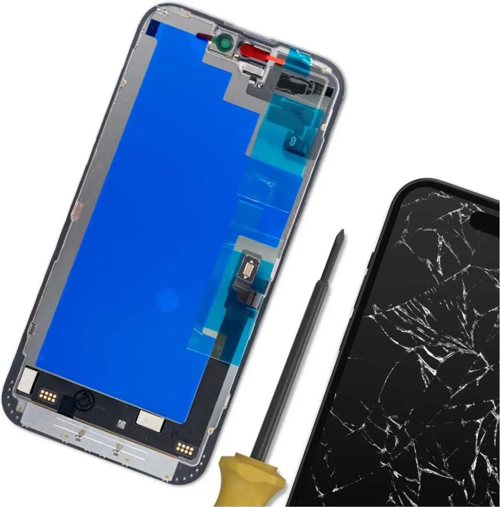 Écran iPhone 16 Plus Noir : Solution Anti-Rayures et Tactile Défectueux - 5
