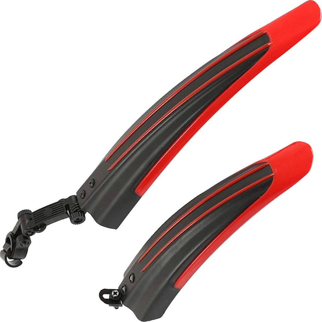 Einstellbare Straße Mountainbike Fahrrad Fahrrad Reifen vorne / hinten Kotflügel Schutzbleche Set