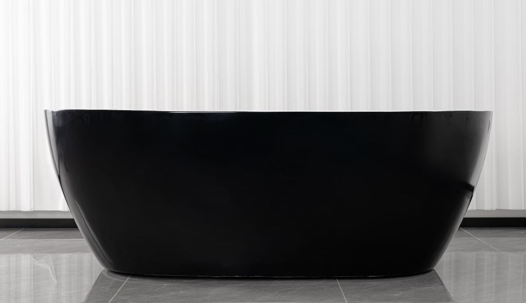 Freistehende Badewanne CUBA 170x75x58 cm