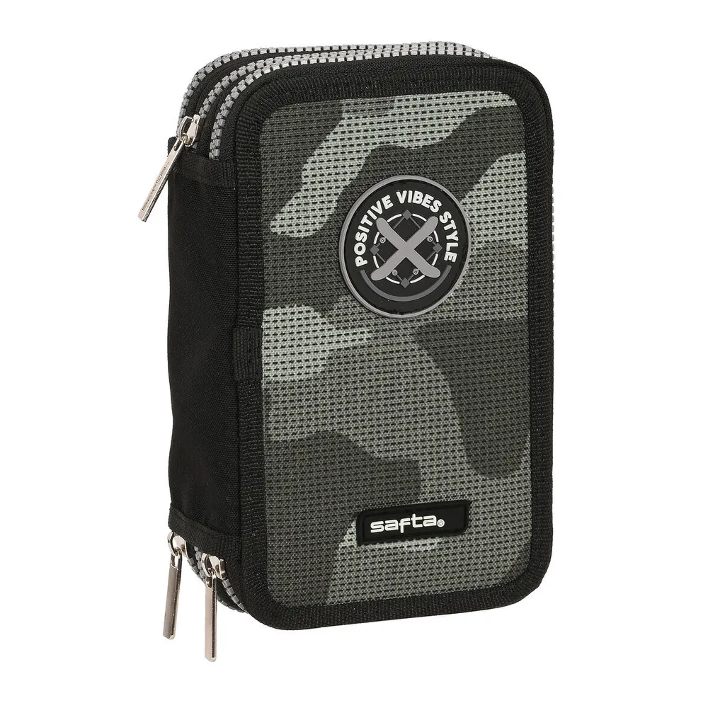 Astuccio Safta Stone Black: L'Armatura per i Tuoi Strumenti Creativi