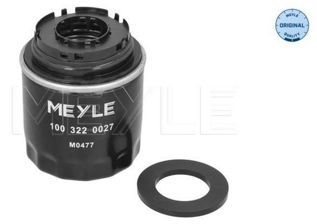 Ölfilter MEYLE 100 322 0027 Anschraubfilter für VW GOLF VI (5K1) Polo Schrägheck (6R1, 6C1) TIGUAN (5N) Passat Variant (3C5) GOLF PLUS (5M1, 521)