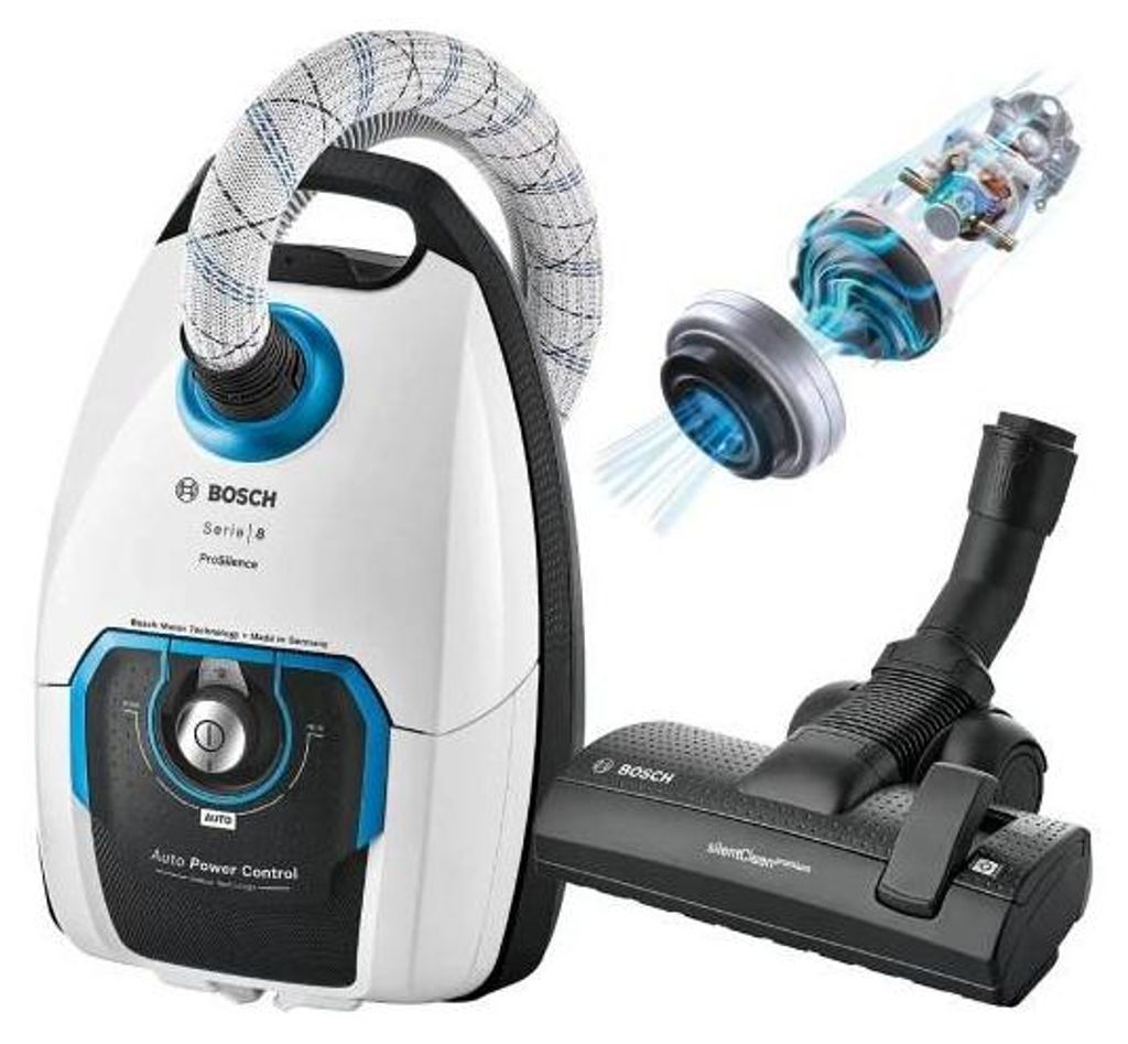 Odkurzacz Bosch BGL8SIL6 Seria 8, Odkurzacz z workiem, 5l, Zdjęcie produktu 