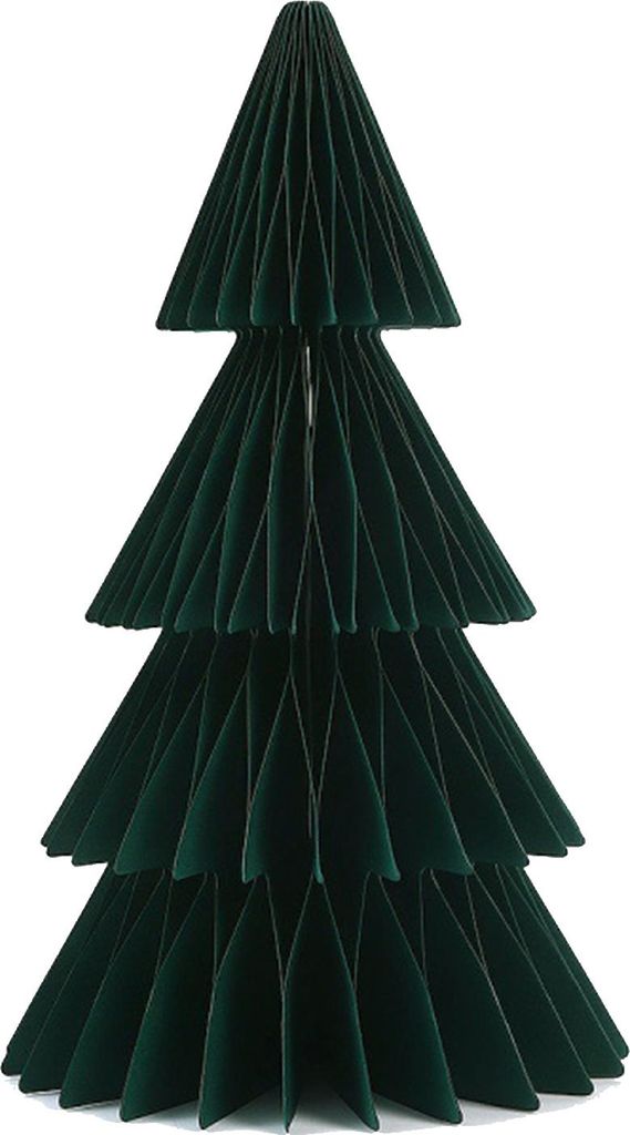 3D-Weihnachtsbaum in Wabenform, faltbarer Weihnachtsbaum aus Papier, Tischdekoration für die Winterweihnachtsfeier