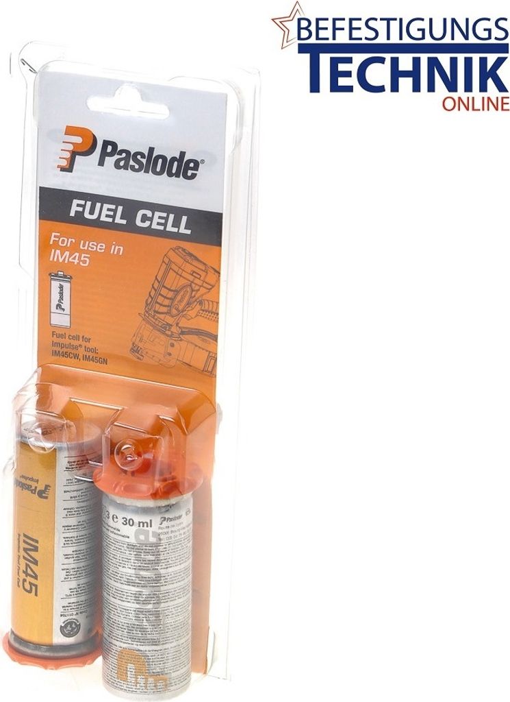 Paslode IM200 Klammer-Brennstoffpack – 2000 Klammern + 2 Gaszellen – NEU
