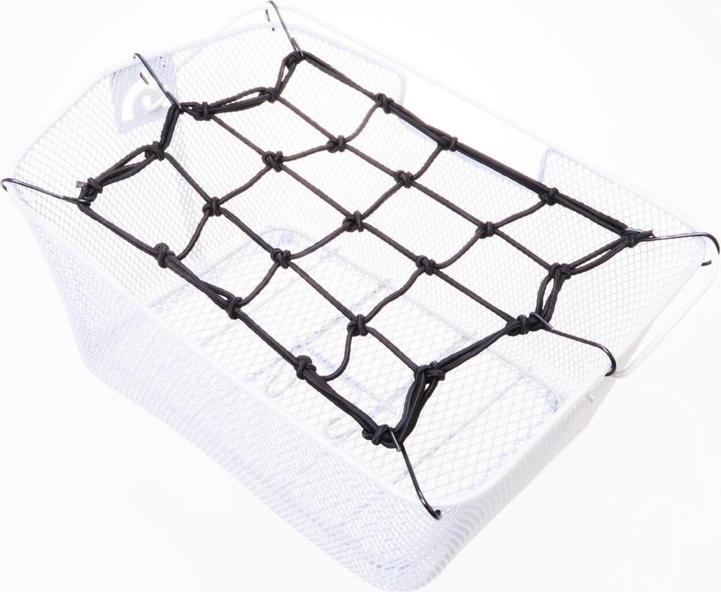 Gepäcknetz Fahrradkörbe 25 x 25 cm schwarz 6 Produktbild 