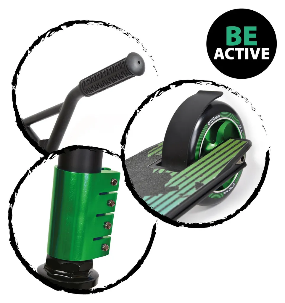 Schildkröt Untwist Scooter avec Roues 100mm et Roulements ABEC 7 - 24
