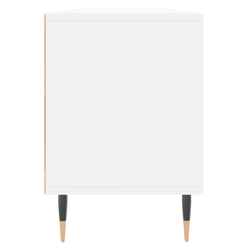 Mobile TV Bianco Elegante 150cm | Arredamento Soggiorno Legno Design - 7