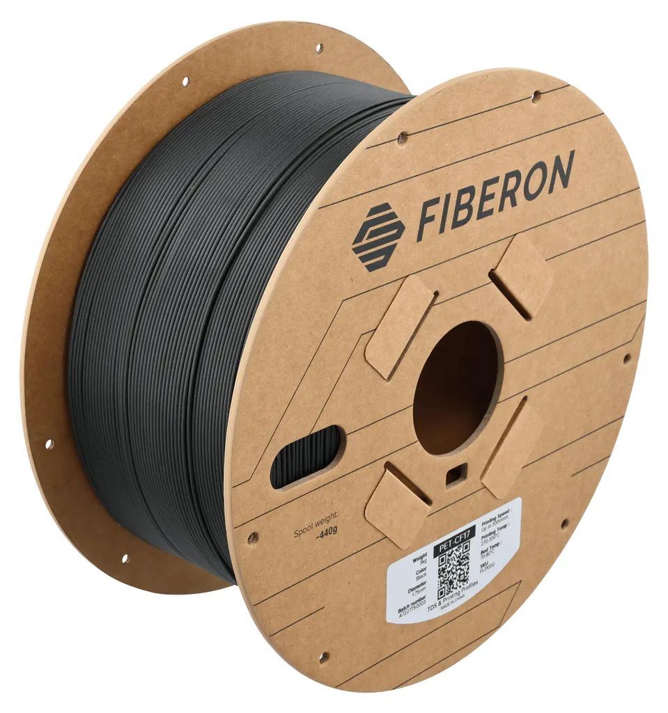 Filament Carbone Fiberon PET-CF17 pour Prototypes Techniques Rigides