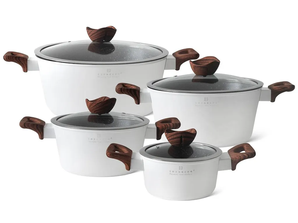 Set Pentole Edenberg EB-7435: La Cucina di Casa in 8 Pezzi