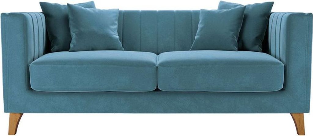 2-Sitzer-Sofa Barra-Velluto 12-white