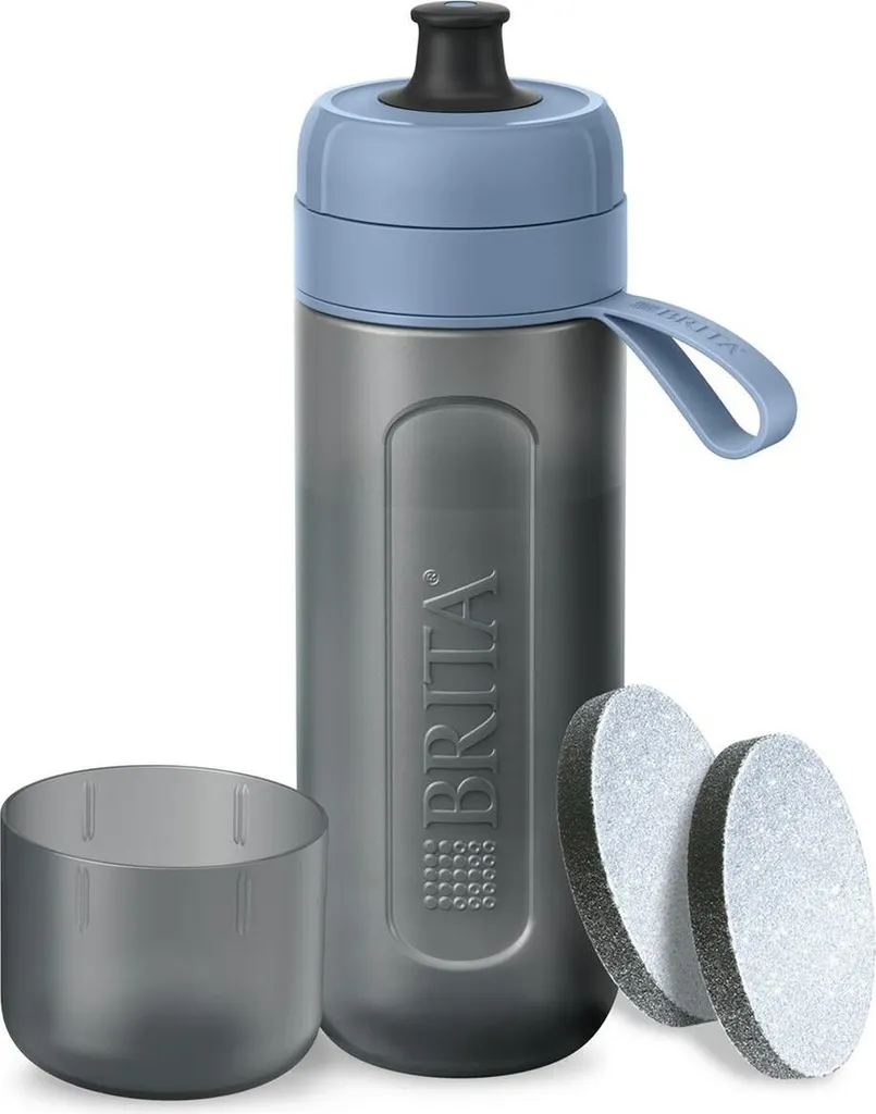 Gourde Filtrante Brita 1052250 Plastique Bleu pour Eau du Robinet