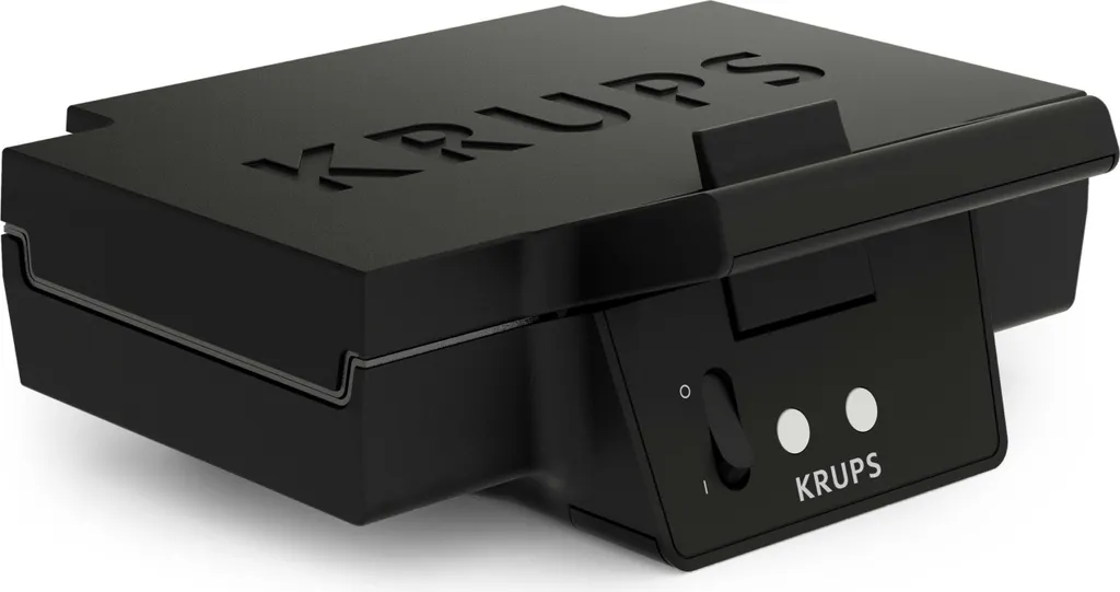 Krups FDK461 Sandwich Maker Iconic | Tostiera 850W Piastre Ceramica Nera