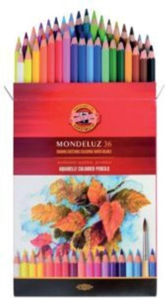 KOH-I-NOOR Aquarellstifte Mondeluz 3719 - 36 Stück