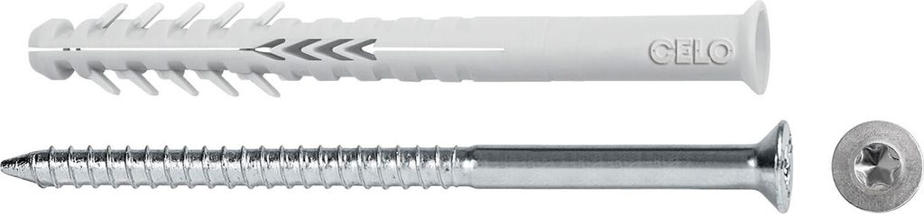 CELO Hohlblockrahmendübel HBR 10x160 TX mit Produktbild 