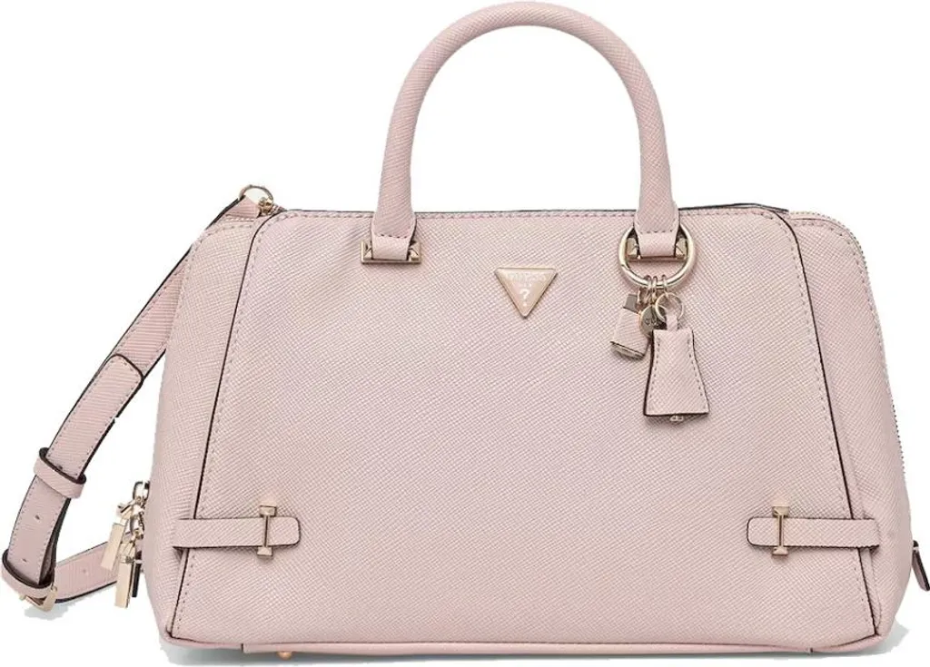 Sac à main Guess Rosaalba Rose : Alliez Style et Rangement Pratique
