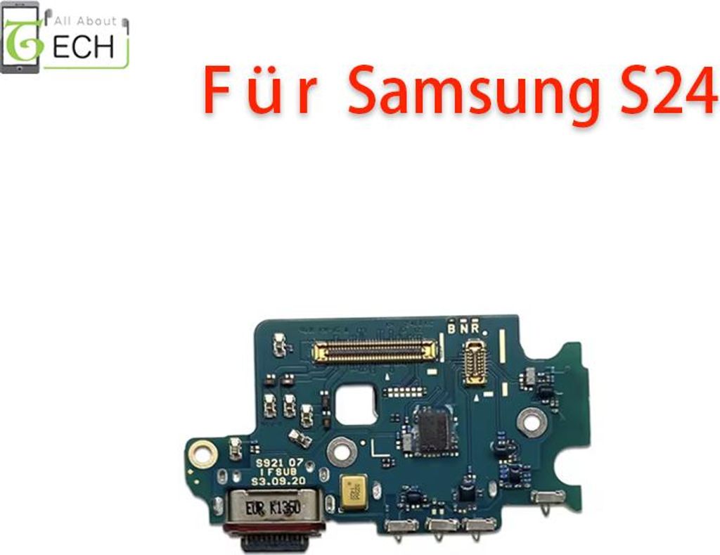 Ladebuchse für Samsung Galaxy S24 SM-S921B Anschluss Produktbild 