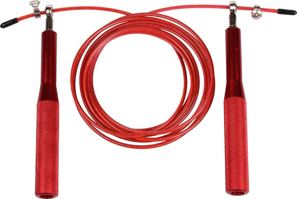CrossGym Fitness-Springseil rot Paket 1 Stück