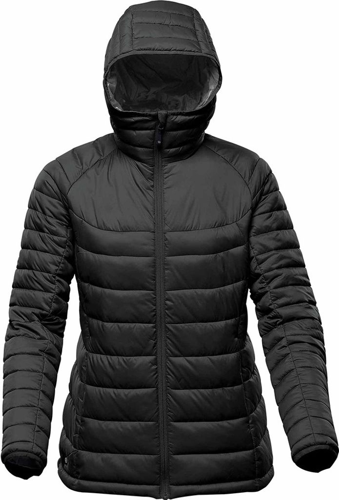 Stormtech - "Stavanger" Steppjacke, Thermisches Material für Damen PC4459 (XL) (Schwarz/Graphitgrau)