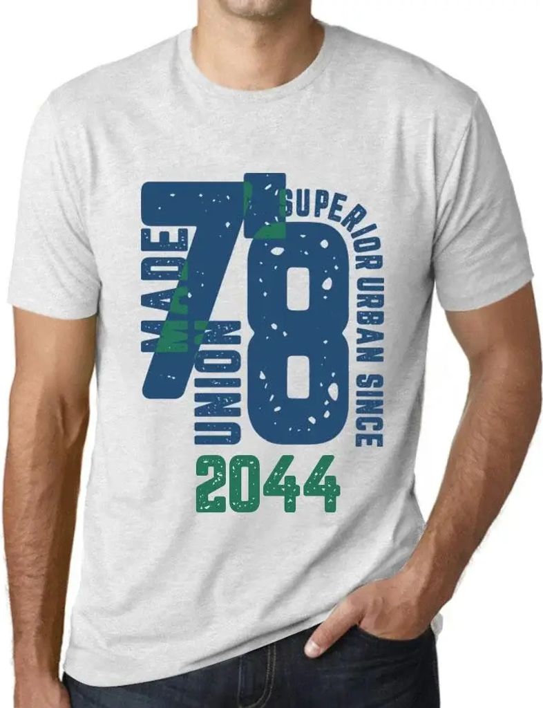 Herren Grafik T-Shirt Souveräner urbaner Stil seit 2044 – Superior Urban Style Since 2044 – Öko-Verantwortlich Vintage Jahrgang Kurzarm Lusti...