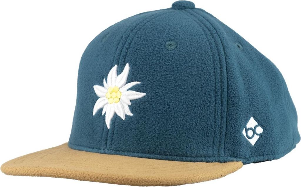 Bavarian Caps Kinder Basecap , Edelweiß - dunkelblau