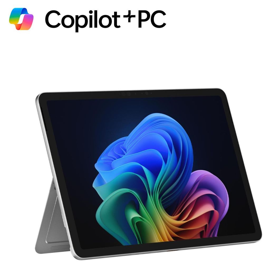 Microsoft Surface Pro 12", Platinum, Snapdragon X Plus - X1P-42-100, 16GB RAM, 256GB Flash, Windows