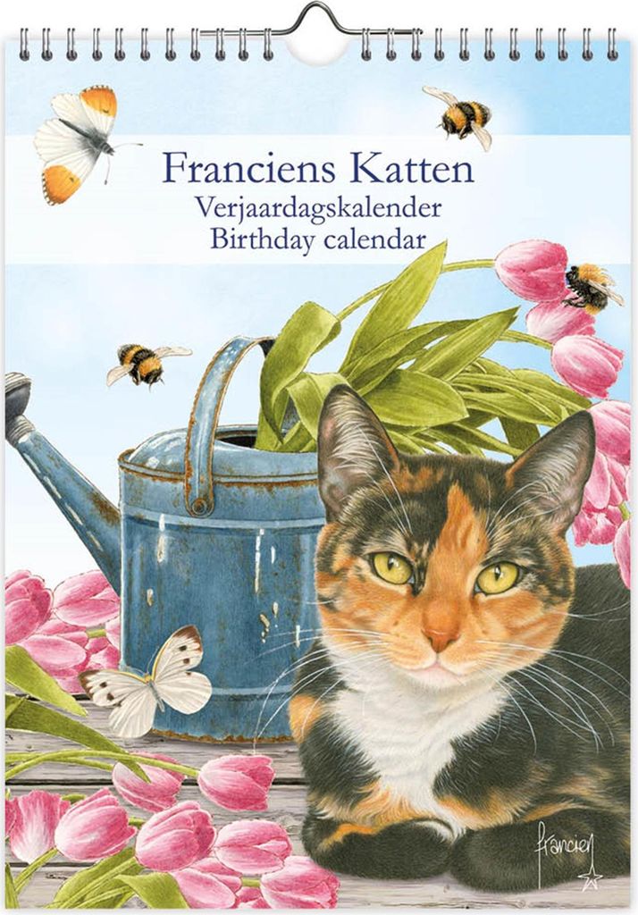 Geburtstagskalender Franciens Katzen
