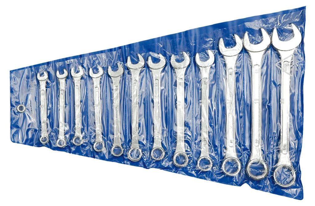 Set di chiavi a bussola combinate, 12 pezzi: 6, 7, 8, 9, Immagine del prodotto 