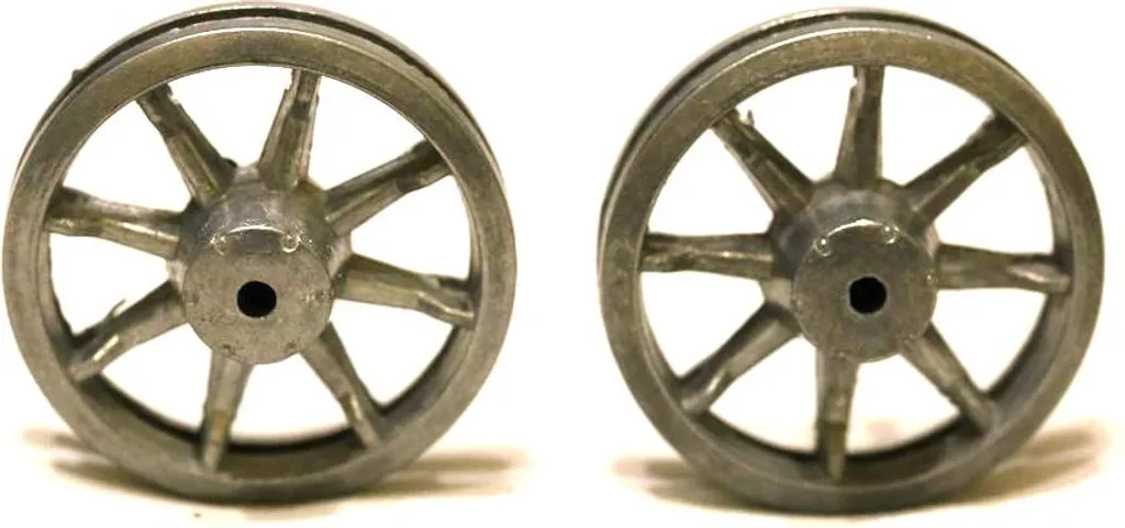 Roues directrices 58-079 en métal galvanisé avec pivotement fluide