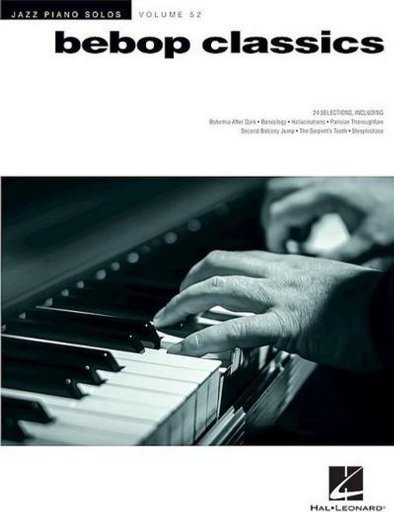 Bebop Classics: Jazz Piano Solos Series Volume 52