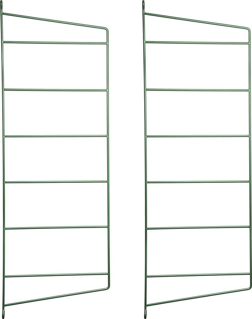 Natural Goods Berlin 2X Regalhalterung TEGEL - Wandregal aus Metall Wand Regalträger für Hängeregale (Wandleiter) in Wohnzimmer, Küche, Bad und...