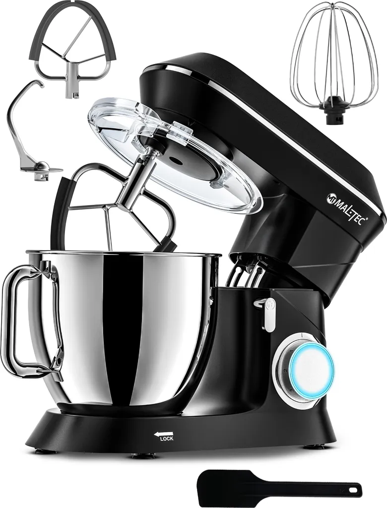 Robot da Cucina MaltecChef 2200W: Impastatrice Planetaria 6,5L