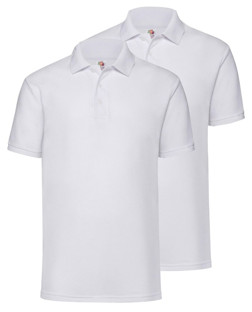 Doppelpack Fruit of the Loom 65/35 Polo + GRATIS MyShirt Produktbild 