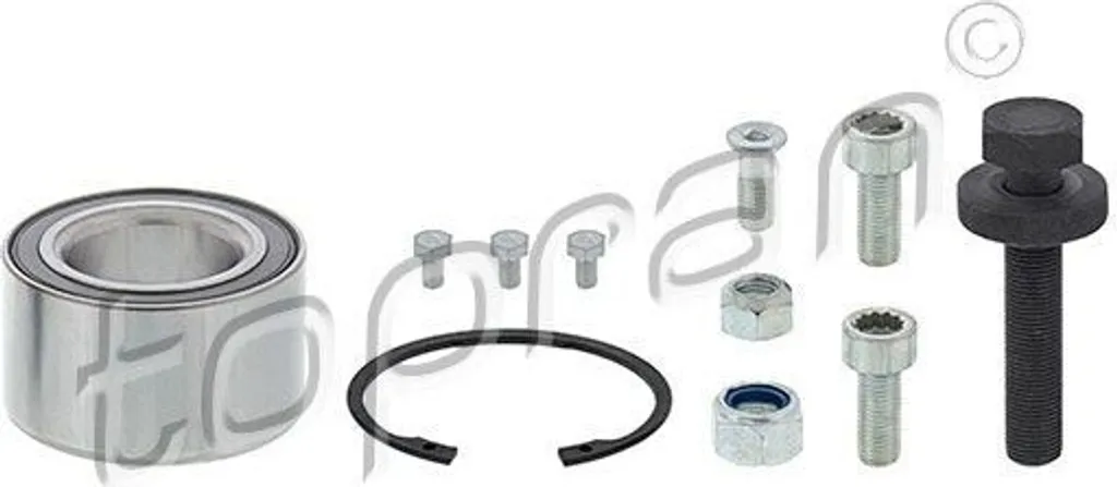 Kit roulement de roue renforcé TOPRAN 109 697, montage essieu avant T4