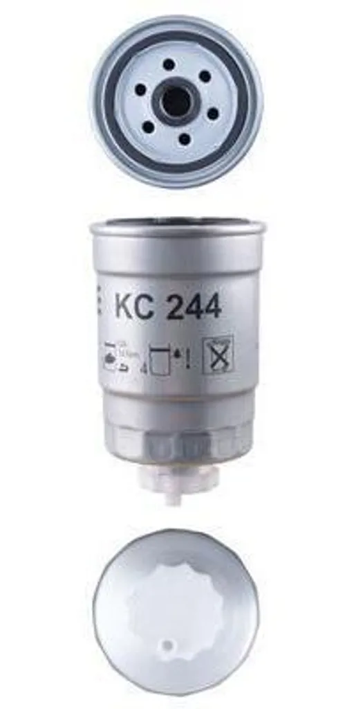 Filtre à carburant KNECHT KC 244 contre l'encrassement des injecteurs