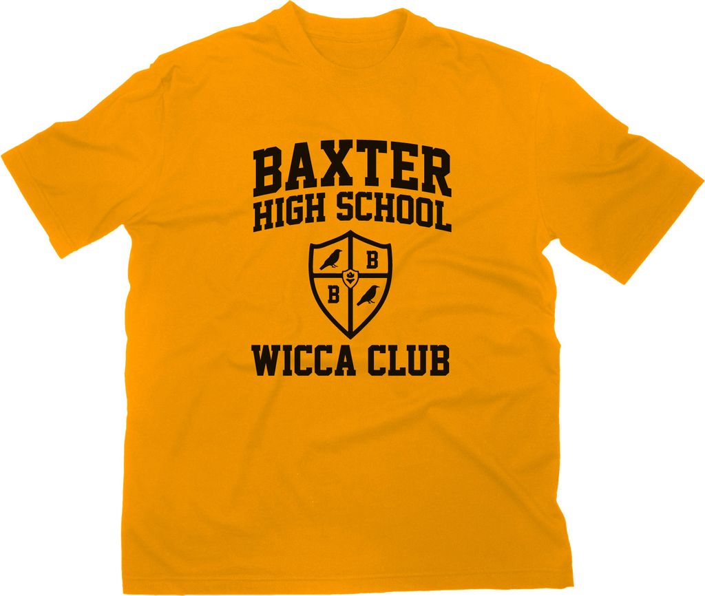 Styletex23 T-Shirt Baxter High School Wicca Club Sabrina, gelb, S
