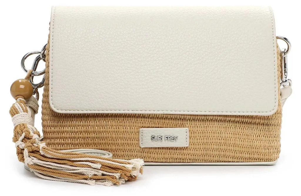 Petit Sac Bandoulière Beige Lovely Flap SURI FREY pour Femme Chic