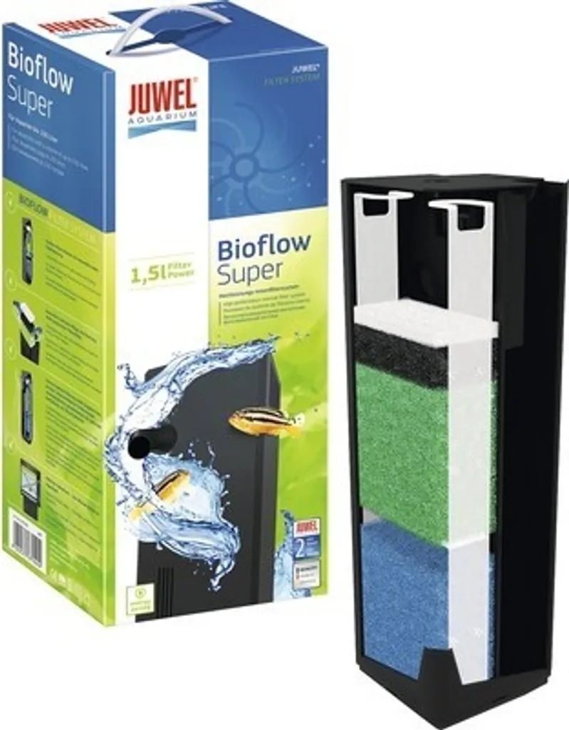 Bioflow Super Filter pour aquarium jusqu'à 150 L système de filtration