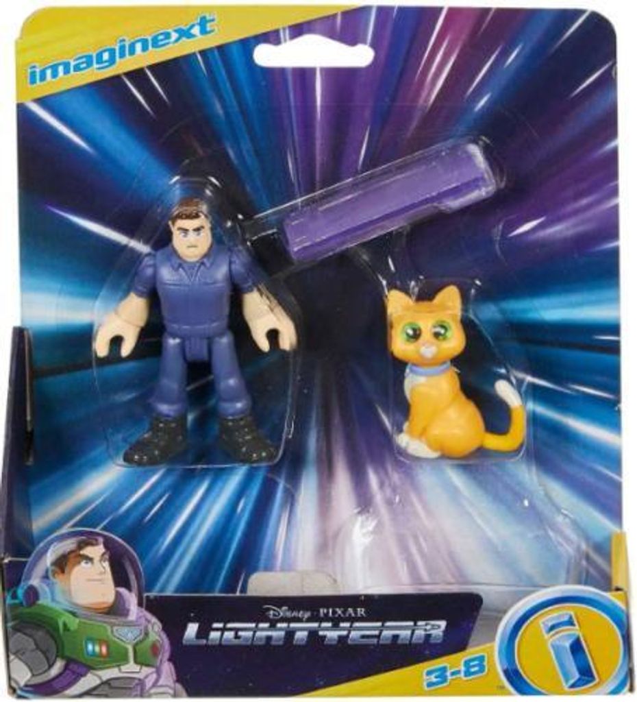 Fisher Price Imaginext Lightyear Buzz und Sox 8 cm