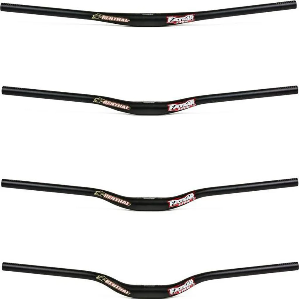 Cintre Renthal V2 Fatbar Lite Riser 35mm 760x10mm Noir pour VTT