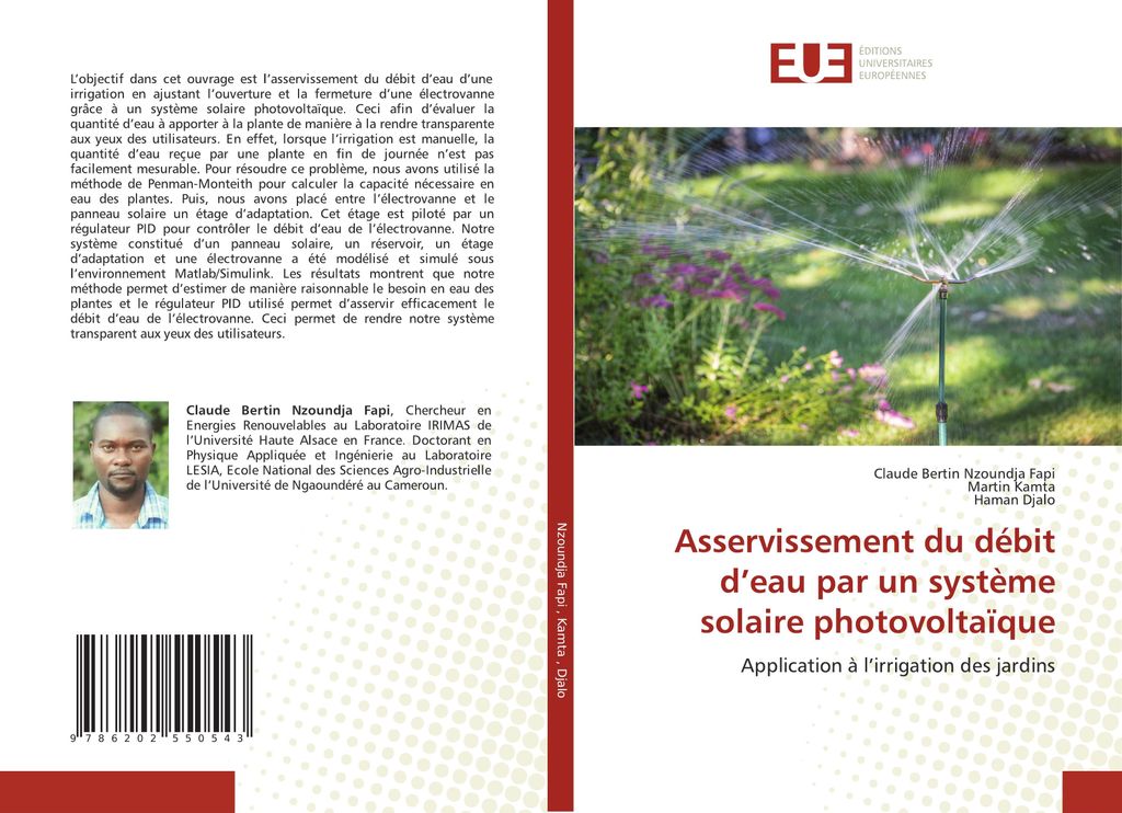 Asservissement du débit d'eau par un système solaire photovoltaïque