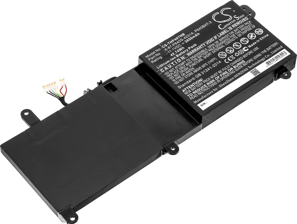 Rigenera il tuo Thunderobot 911ST con la Batteria TECHTEK P640BAT-3