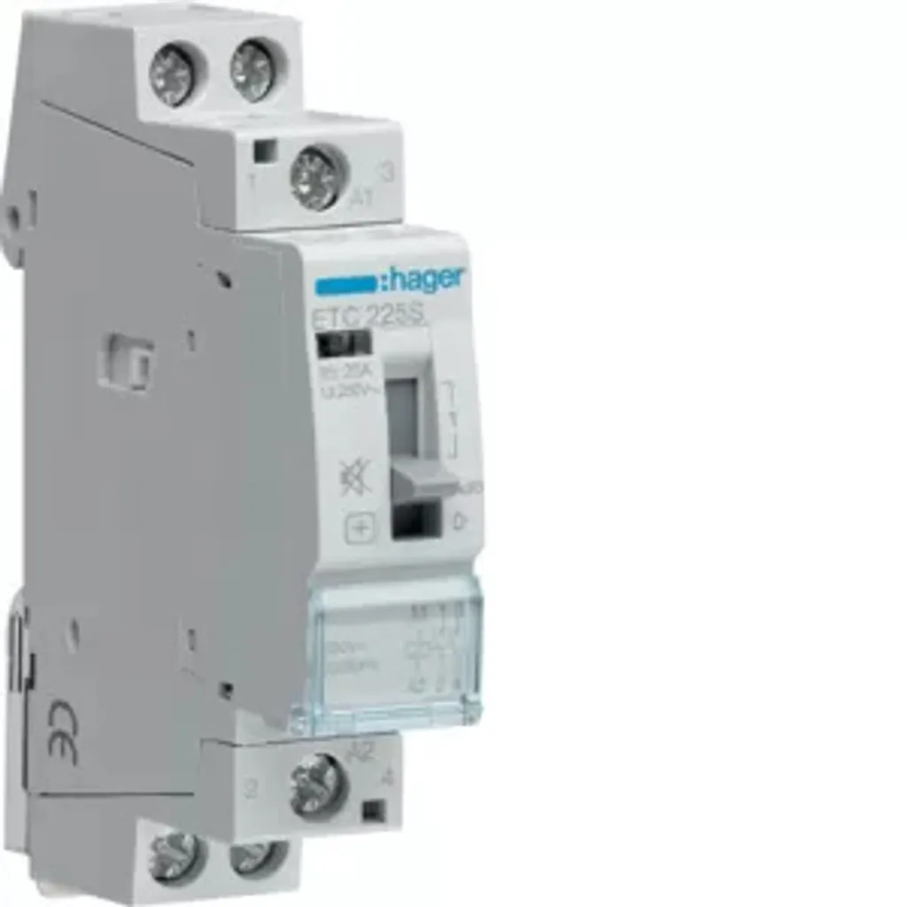 Contacteur silencieux 25A 230V à faible consommation