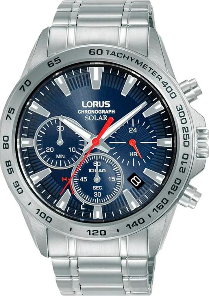 Męski zegarek Lorus Classic Solar Chronograph Zdjęcie produktu 