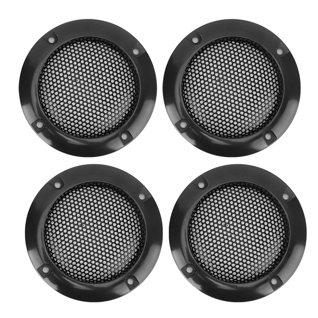Set 4 Griglie Altoparlanti 2 Pollici - Protezione Hi-Fi Auto e Casa