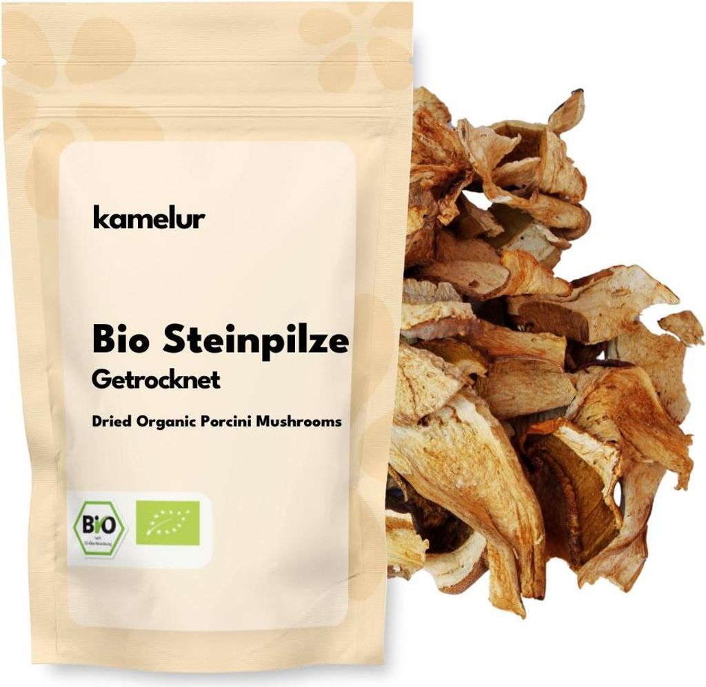 Kamelur. Bio Steinpilze getrocknet 200 g Produktbild 