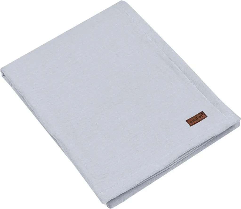 Drap à langer MARCO BLUE idéal pour le soin quotidien de bébé 50x70